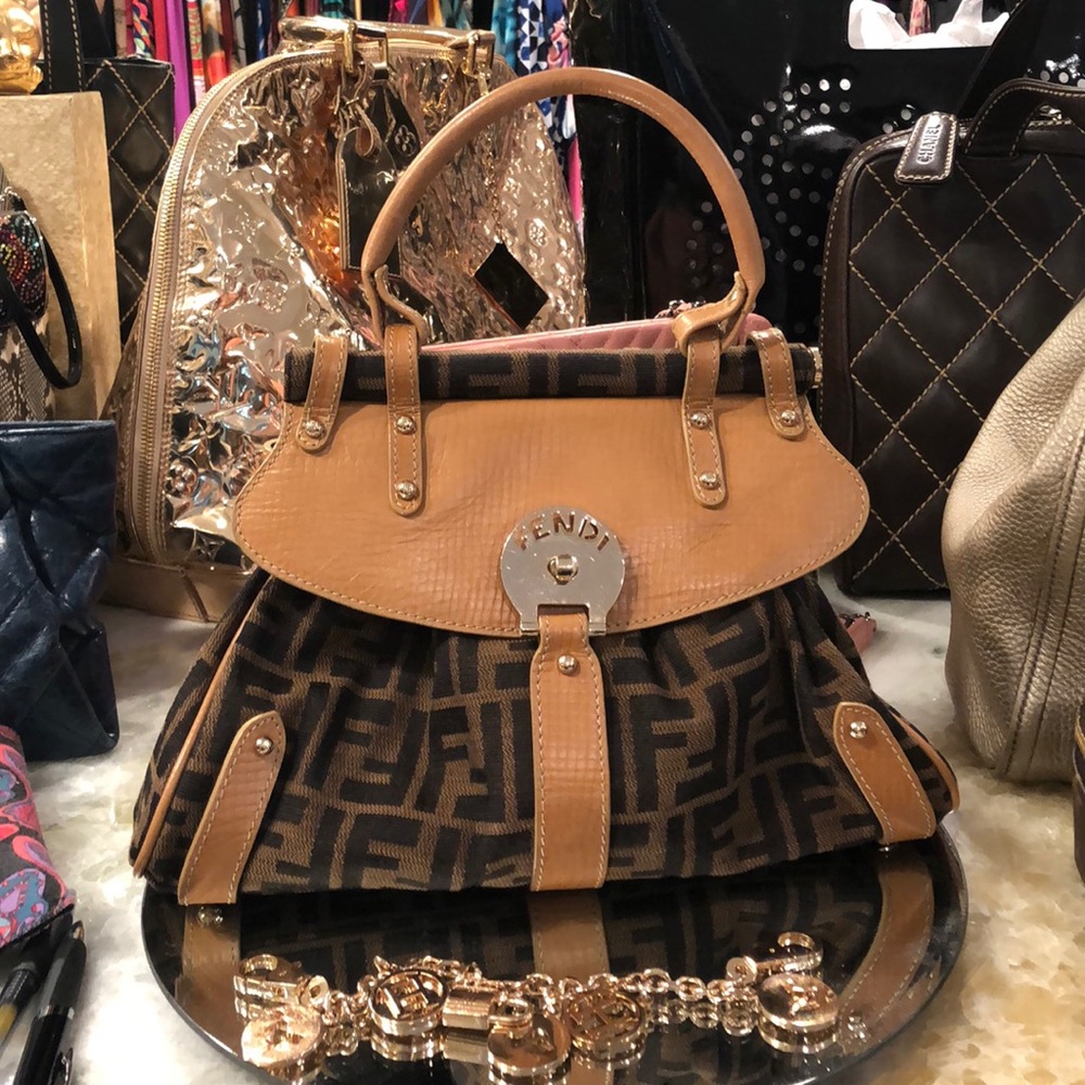 Fendi Zucca  Mini Top Handle Bag 💼